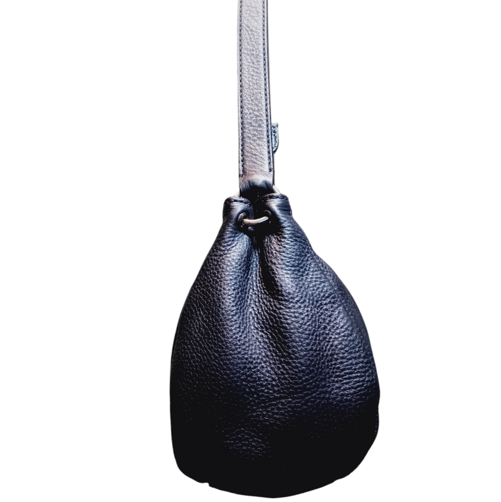 GUC Kate Spade NY Pine Street Finley Pebbled Leather Black Shoulder Hobo Bag - Picture 3 of 6